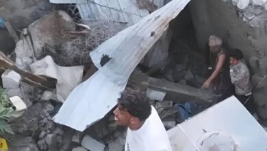 انهيارات صخرية في تعز بعد الأمطار الغزيرة.. إصابات وأضرار وتحذيرات من كارثة قادمة 3