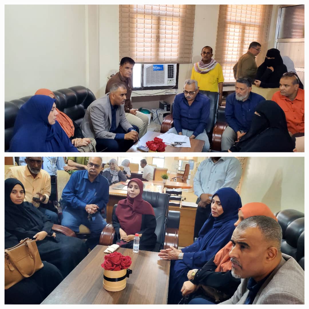 بحضور الوكيل مبجر .. إتمام عملية استلام وتسليم قيادة مكتب التربية والتعليم بالعاصمة عدن 1