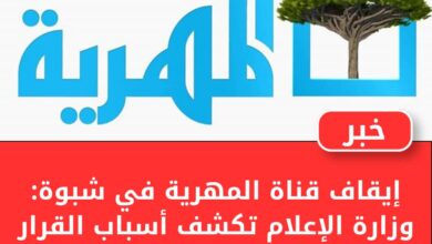 إيقاف قناة المهرية في شبوة: وزارة الإعلام تكشف أسباب القرار 5