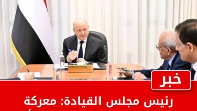 رئيس مجلس القيادة: معركة استعادة مؤسسات الدولة تبدأ من استقرار المحافظات المحررة 3