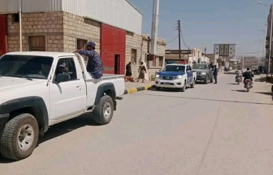 أمن غيل باوزير ينفذ حملة ميدانية لتعقب وضبط المطلوبين أمنيًا 1