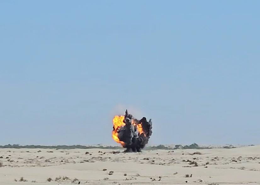 مشروع «مسام» يتلف 4199 قطعة من المخلفات الحربية في أبين 1