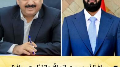 محافظ أبين يجري اتصالًا هاتفيًا مع محافظ شبوة لتعزيز التنسيق المشترك 2