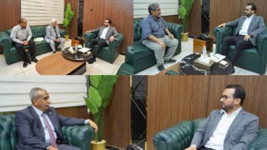 وزير الخدمة المدنية يلتقي رؤساء جامعات لحج وأبين وذمار لمناقشة أوضاع الكادر الأكاديمي والإداري وملف التسويات 5