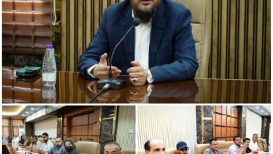 المحافظ شيخ يطّلع على آليات تحصيل الضرائب وتنمية الإيرادات ويؤكد على أهمية تطوير العمل المؤسسي 5