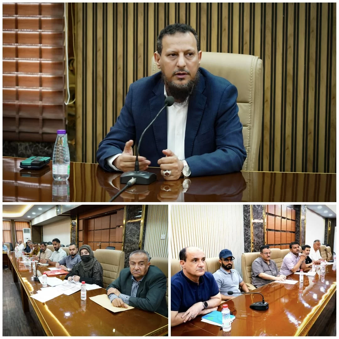 المحافظ شيخ يطّلع على آليات تحصيل الضرائب وتنمية الإيرادات ويؤكد على أهمية تطوير العمل المؤسسي 1