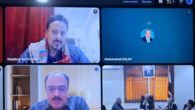 وزير المياه والبيئة يبحث مع البنك الدولي و"اليونبس" تعزيز التعاون المشترك 2