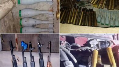 إحباط تهريب شحنة أسلحة في حضرموت وضبط متفجرات داخل سيارة مدنية 2