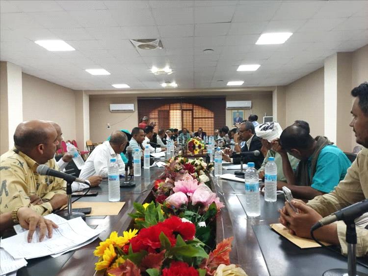 تنفيذي لحج يناقش رؤية استراتيجية شاملة لإعادة هيكلة القطاعات الحيوية وتعزيز مسارات التنمية 1