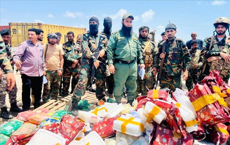 ضربة قاصمة للمخدرات في عدن.. إتلاف أكثر من طن من المضبوطات بحضور رسمي 1