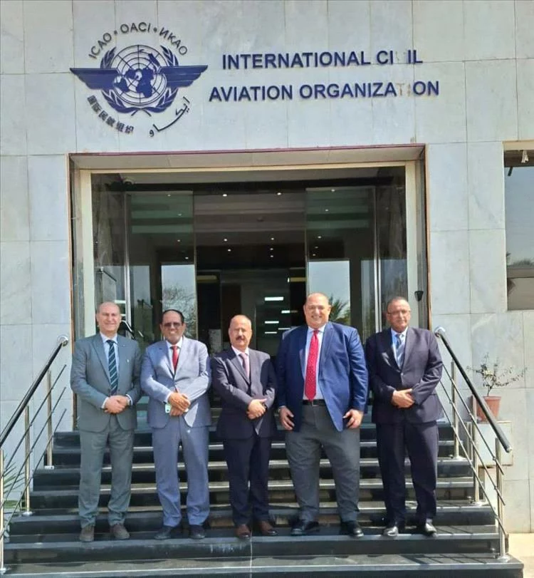 وزير النقل يبحث مع المدير الإقليمي لمنظمة (الايكاو) دعم الطيران المدني 1