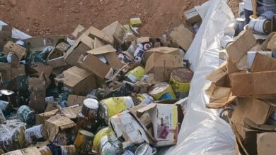 ضربة قوية للمهربين.. إتلاف بضائع محظورة ومنتهية في الوديعة بـ46 مليون ريال 3