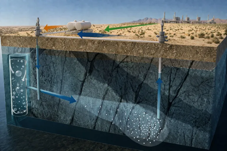 السعودية تفاجئ العالم: تحويل ثاني أكسيد الكربون إلى "حجر" في خطوة ثورية لمكافحة تغير المناخ 1