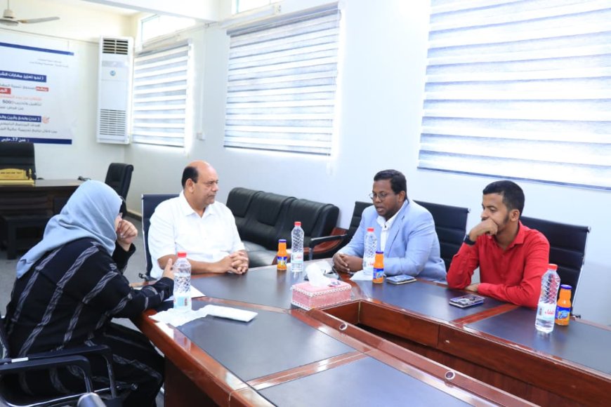 صندوق تنمية المهارات بعدن يبحث مع مبادرة الدبلوماسية الموازية تعزيز الشراكة وتمكين الشباب 1