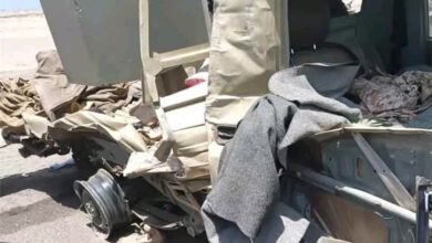 حادث مأساوي في العَلَم.. وفاة ثلاثة جنود من قوات درع الوطن وإصابات متعددة 2