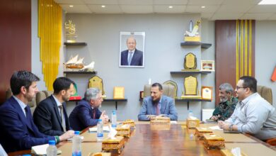 وزير الدولة محافظ عدن يبحث مع بعثة الاتحاد الأوروبي تعزيز الشراكة التنموية 2