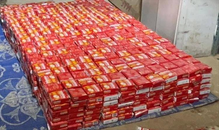 الجمارك تحبط تهريب مواد كيميائية خطرة وأدوية مقيدة في منفذ الوديعة 1