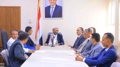العرادة يطلع على نتائج أعمال اللجنة المشتركة من وزارة المالية والبنك المركزي في ختام زيارتها لمأرب 2