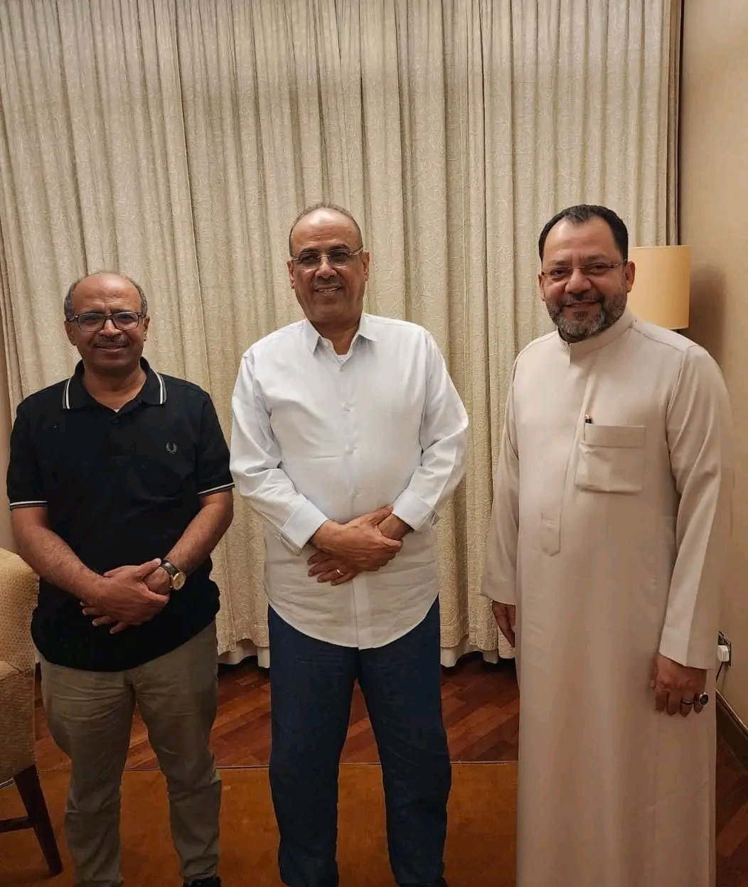 (( الميسري يستقبل بامقاء والكاف وزيري النفط والكهرباء )) 1