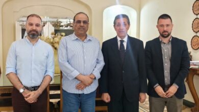 الميسري يلتقي ممثلي المعهد الأوروبي للسلام 2