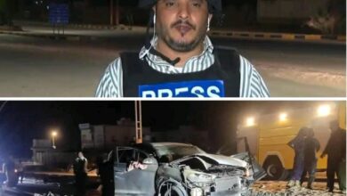 اغتيال مراسل العربية والحدث محمد عيضة بانفجار عبوة ناسفة استهدفت سيارته في المكلا 2