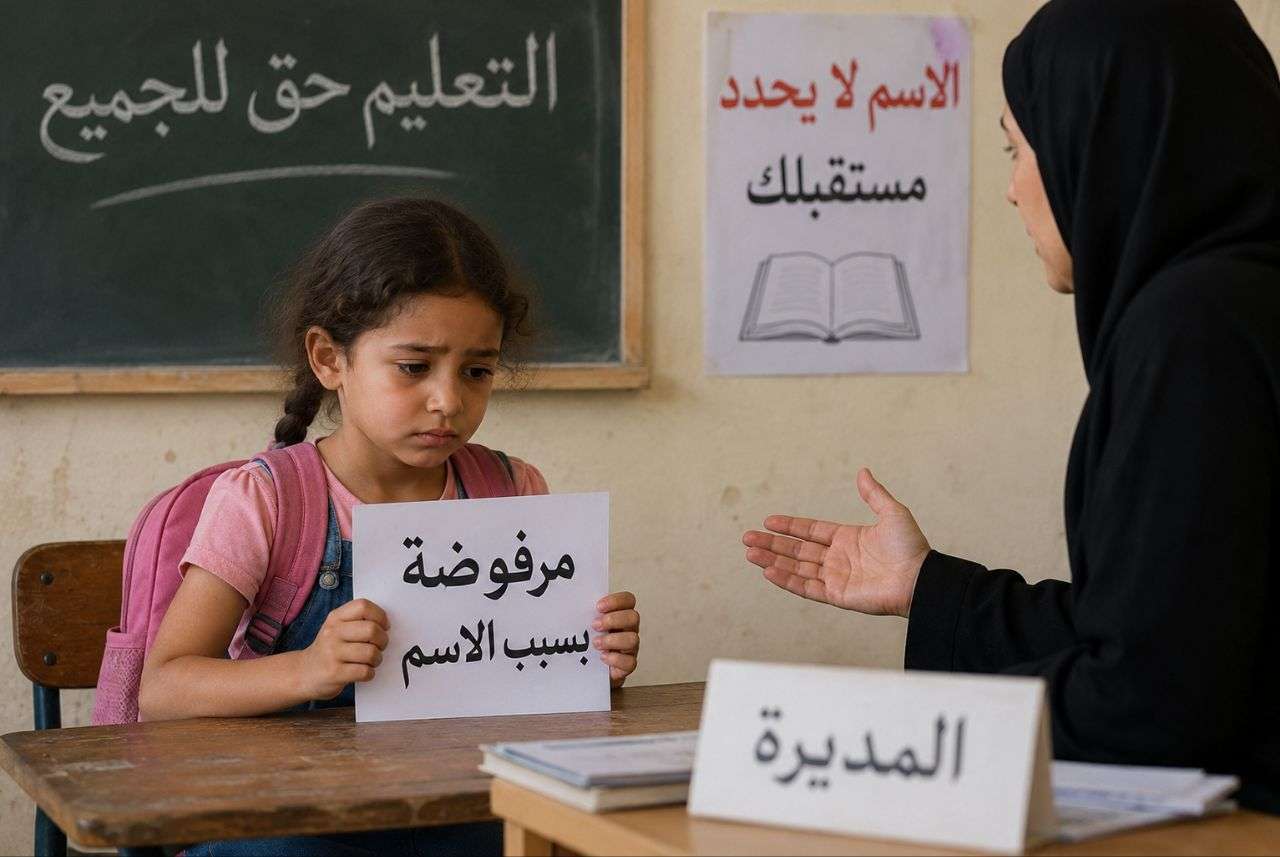 جدل واسع بعد حرمان طفلة من التعليم بسبب اسمها 1