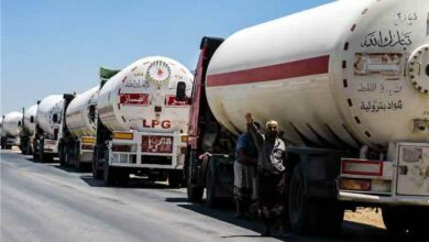 4 ناقلات نفط تغادر شبوة لتعزيز وقود محطة الرئيس واستقرار كهرباء عدن 4