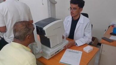 برعاية وزير الصحة ومحافظ أبين .. تدشين المخيم الجراحي للعيون بمستشفى أحور العام 4
