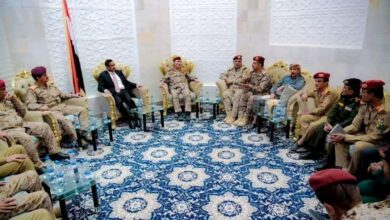 وزير الدفاع يتفقد محور عتق ويشيد بالتكامل بين التشكيلات العسكرية في شبوة 2