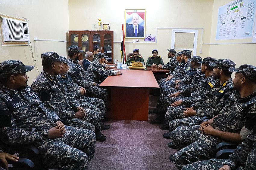 وكيل وزارة الداخلية يعقد لقاءً موسعًا بقيادة الإدارة العامة لحراسة المنشآت وحماية الشخصيات 1
