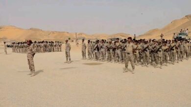 وكيل حضرموت يطلع على مستوى الجاهزية العسكرية للواء الرابع في رماه 2