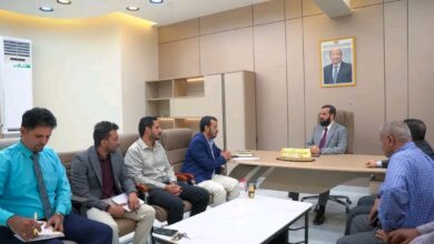 محافظ أبين يناقش مع وحدة المناخ بوزارة المياه والبيئة التغيرات المناخية في وادي بنا 4