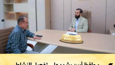 محافظ أبين يشدد على تفعيل النشاط الضريبي وتعزيز تحصيل الإيرادات وفقًا للقانون 2