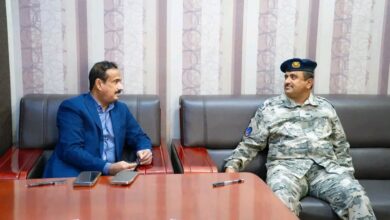 المحافظ بن الوزير يشدد على تعزيز جاهزية خفر السواحل لحماية السواحل والمنشآت الحيوية ودعم تأمين استئناف تصدير النفط 2