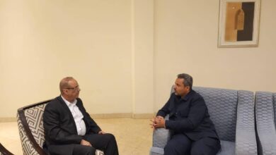 الميسري يستقبل محافظ لحج الاستاذ مراد الحالمي 2