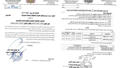 هيئة المواصفات تُحدث معايير صلاحية الأغذية وتمنح المستوردين والمصنعين مهلة للتطبيق 2