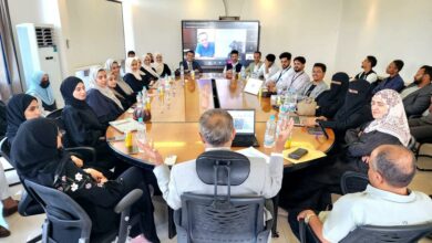 الأستاذ نبيل هائل سعيد يلتقي أعضاء برنامج إنطلاقة و خريجي برنامج SAP للمهتمين الشباب من مختلف محافظات الجمهورية 2