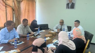 مجلس شؤون الطلاب بجامعة عدن يناقش ملفات القبول والشهادات 2