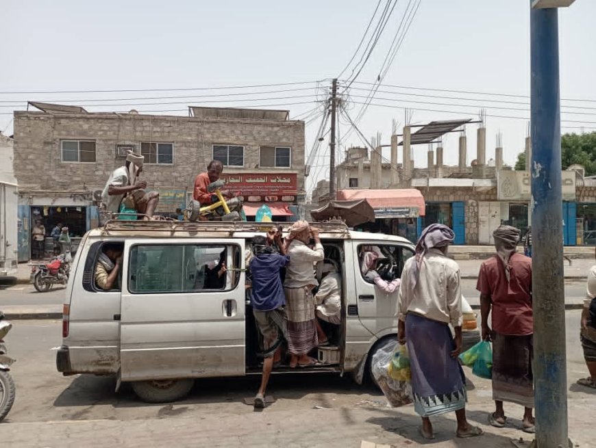 أبين تحت وطأة أزمة النقل.. مواطنون عالقون وأجور المواصلات تقفز 50% 1
