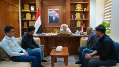 عضو مجلس القيادة الخنبشي يبحث مع مؤسسة فريدريش إيبرت ومنظمة سائس البرامج والأنشطة التنموية والسياسية والمجتمعية 3