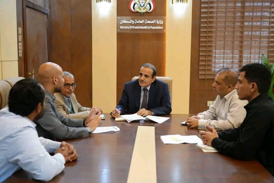 وزير الصحة يبحث مع منظمة الصحة العالمية مشروع تطوير فرق الطوارئ الطبية الوطنية 1