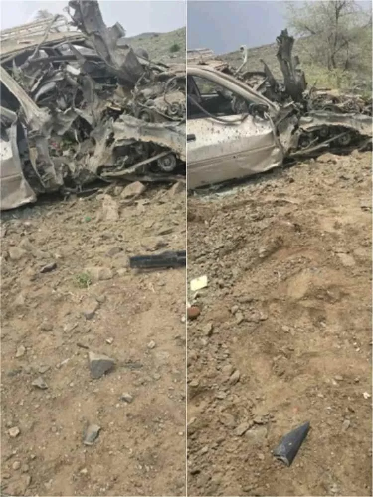 إصابة 3 مدنيين بانفجار لغم أرضي داخل سيارة في البيضاء 1