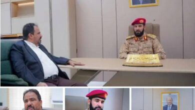 محافظ أبين ومدير شركة النفط اليمنية فرع عدن يبحثان إنشاء أول محطة وقود مركزية نموذجية في أبين 2