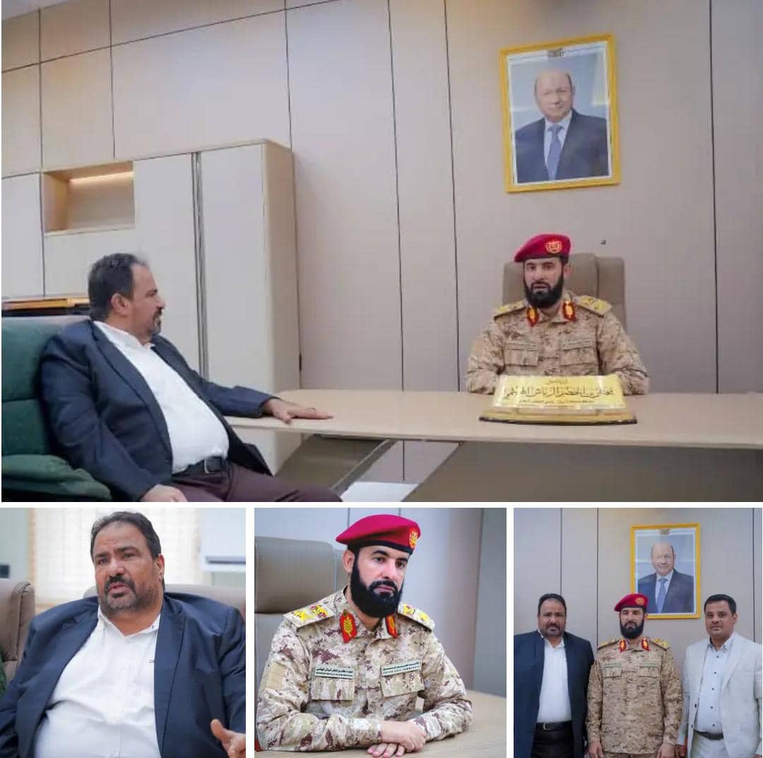 محافظ أبين ومدير شركة النفط اليمنية فرع عدن يبحثان إنشاء أول محطة وقود مركزية نموذجية في أبين 1