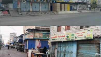 صور المحال المغلقة فجراً تفضح تضليل «المنحل» بشأن العصيان المدني في عدن 2