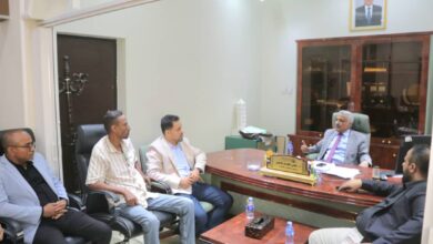 رئيس صندوق صيانة الطرق يناقش مع مدير عام المنصورة سبل تعزيز التعاون في مشاريع الطرق بالمديرية 2