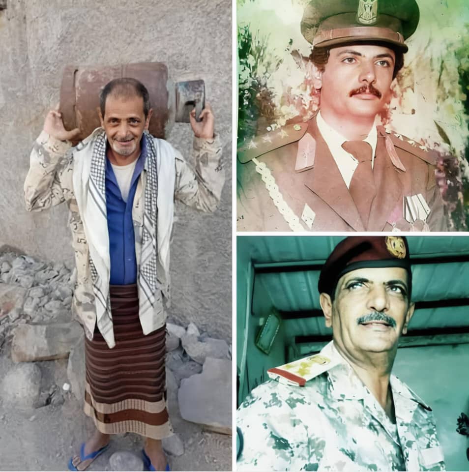 55 عاماً من الخدمة العسكرية.. قائد برتبة لواء يبحث عن أسطوانة غاز في شوارع عدن 1