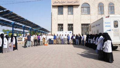 مأرب...مكتب الصحة يدشن نشاط الاستجابة الطارئة لمواجهة الحصبة واستهداف أكثر من 8 آلاف طفل 3