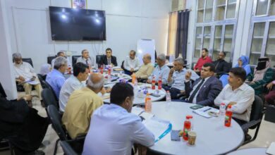 رئيس جامعة عدن يترأس اجتماع اللجنة العليا للمناهج 2