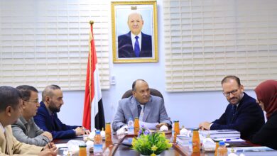 نائب وزير الصناعة يبحث مع المستشار الاقتصادي للمبعوث الأممي تعزيز الاستقرار والتعافي الاقتصادي 2
